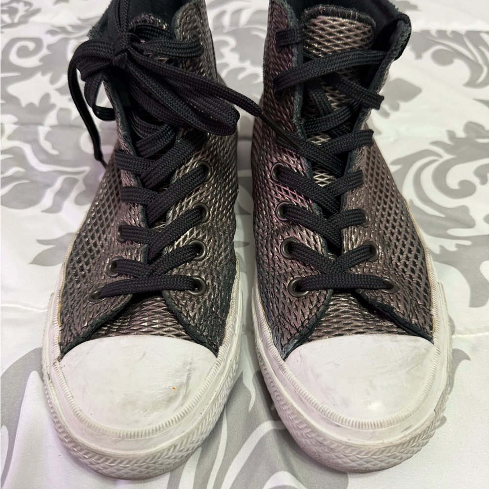 Womens Converse Chuck Taylor All Star II Hi Perf Leather 555797C 007 Size 8